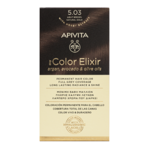 vopsea de par my color elixir light brown natural gold n5 03 155 ml apivita.png